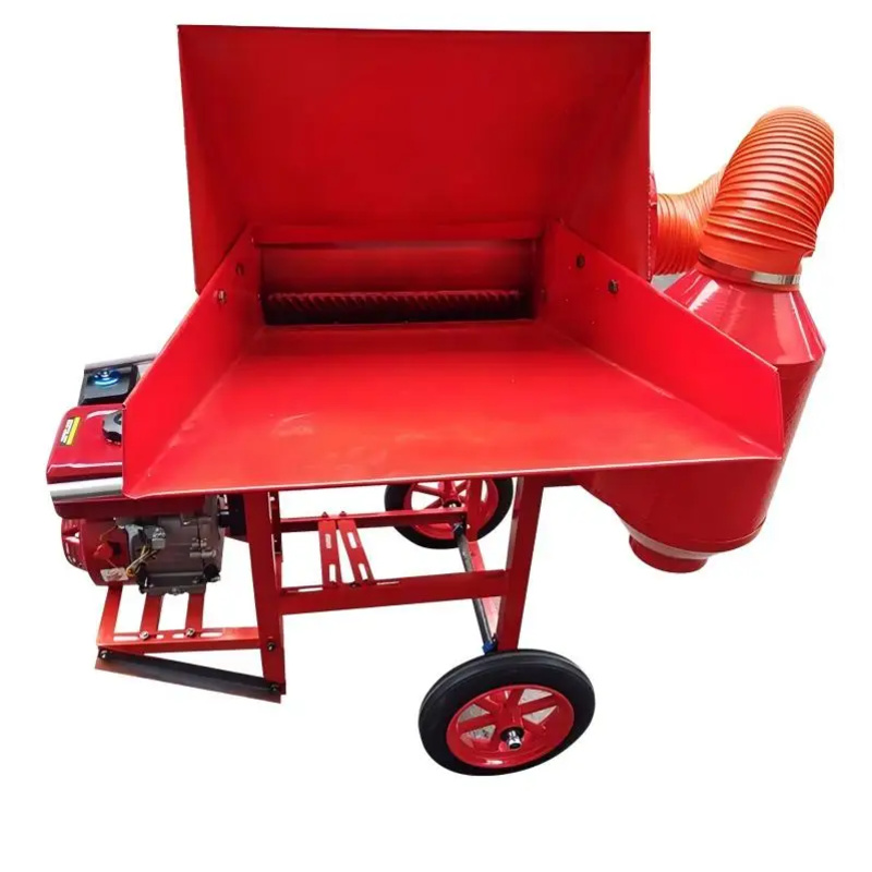 Portable Rice Wheat Beans Mill - огляд і ціна Rice Thresher Machine