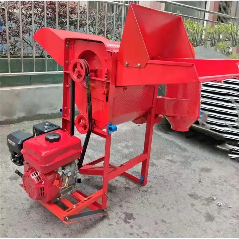 Portable Rice Wheat Beans Mill - огляд і ціна Rice Thresher Machine