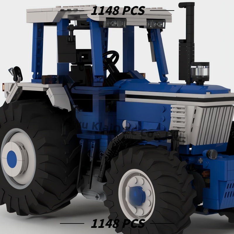 1148Pcs MOC Classic Blue Agric - огляд і ціна Farming Agriculture Model