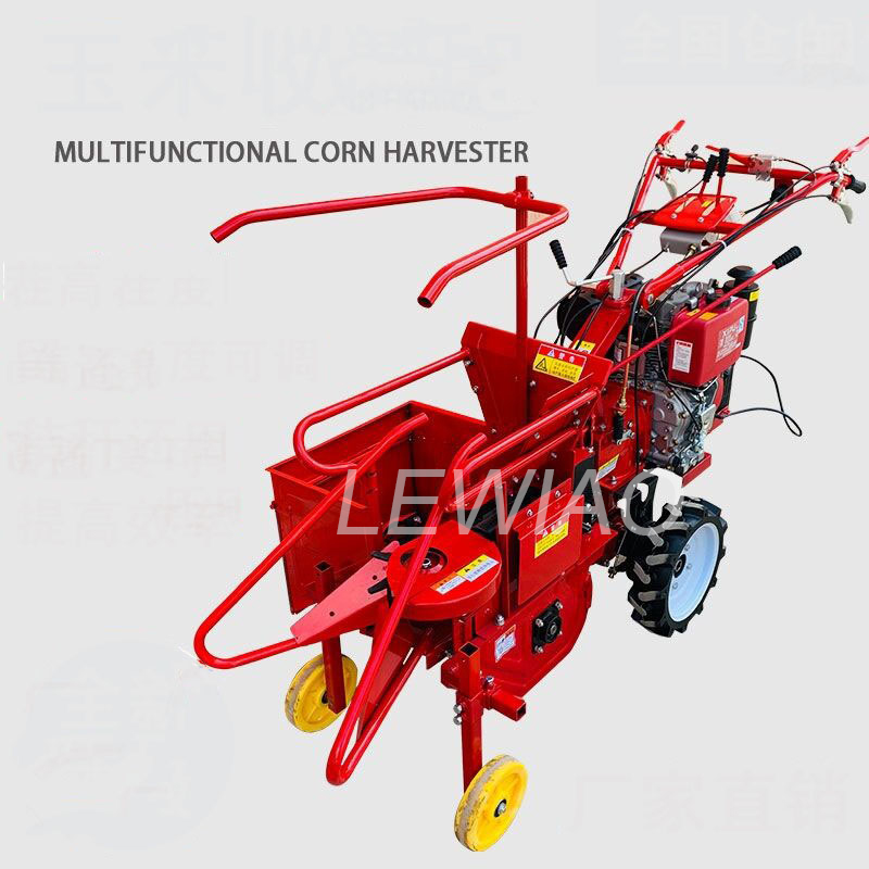 Dry And Wet Corn Harvester Man - огляд і ціна Combine Harvester Mini