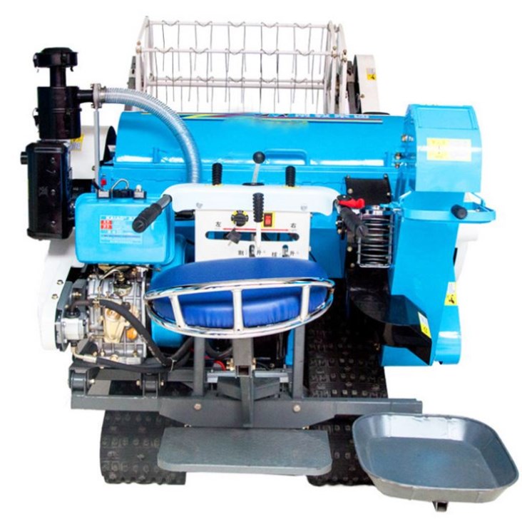 25 HP Crawler Mini Rice Combin - огляд і ціна Combine Harvester Mini