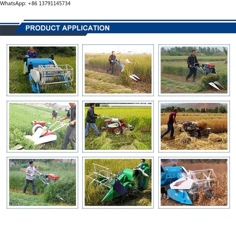 Small Mini Gear Drive Combine  - огляд і ціна Combine Harvester Mini