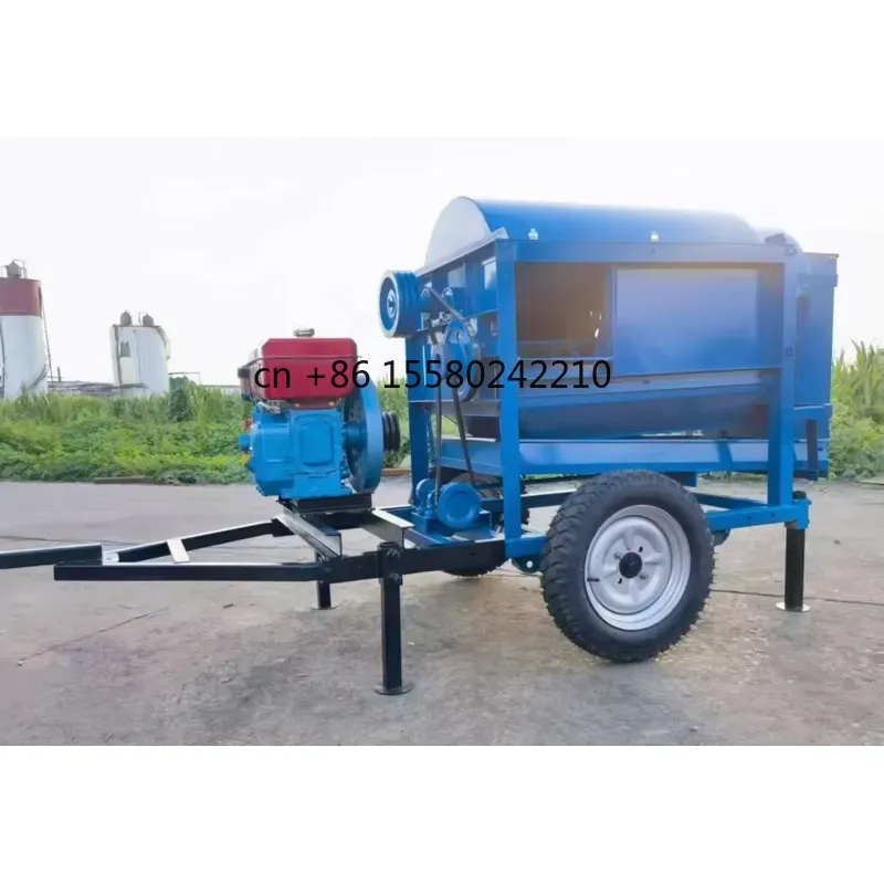 2026 hot Farm Equipment Paddy  - огляд і ціна Rice Thresher Machine
