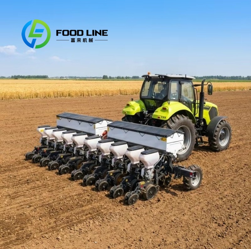 Tractor Mounted Seeding Machin - огляд і ціна Farming Agriculture Model