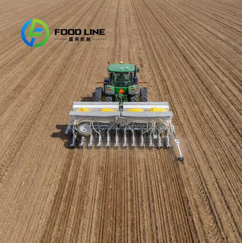 Tractor Mounted Seeding Machin - огляд і ціна Farming Agriculture Model